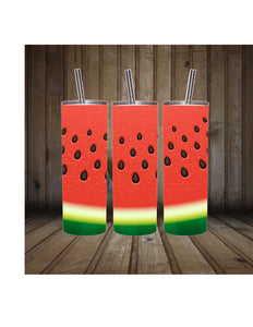 Whole Watermelon 20oz Stainless Steel Tumbler