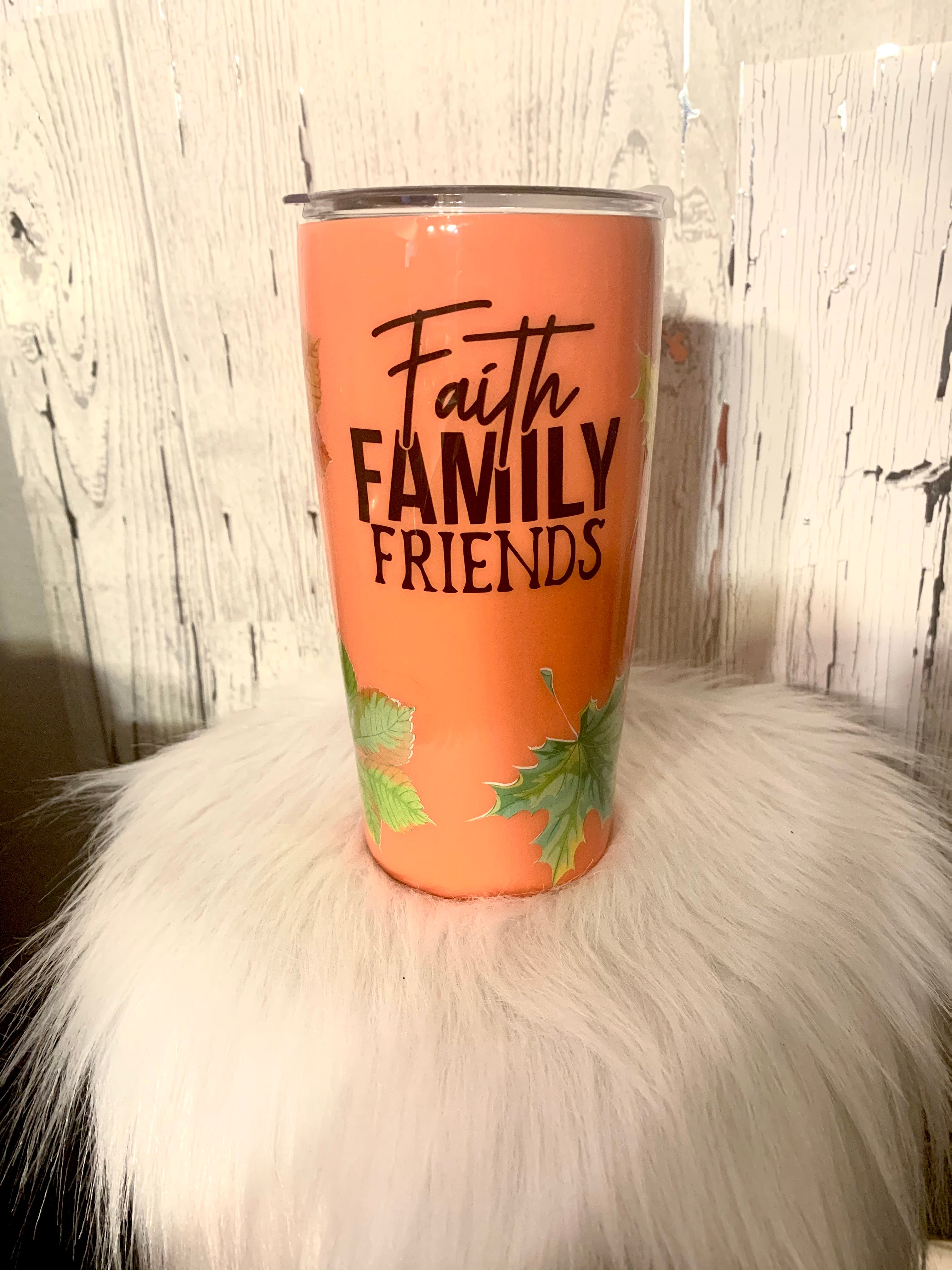 Faith Family Friends  Stainless Steel Tumbler