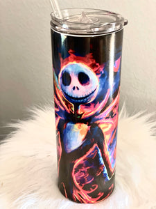 Jack Skellington 20oz Stainless Steel Tumbler